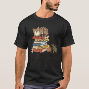 Funny Cat Lover My Therast Alarm Clock & Reaso T-Shirt