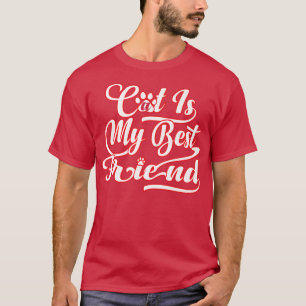 Funny Cat Lover, Retro Style Cats Gifts tess  T-Shirt