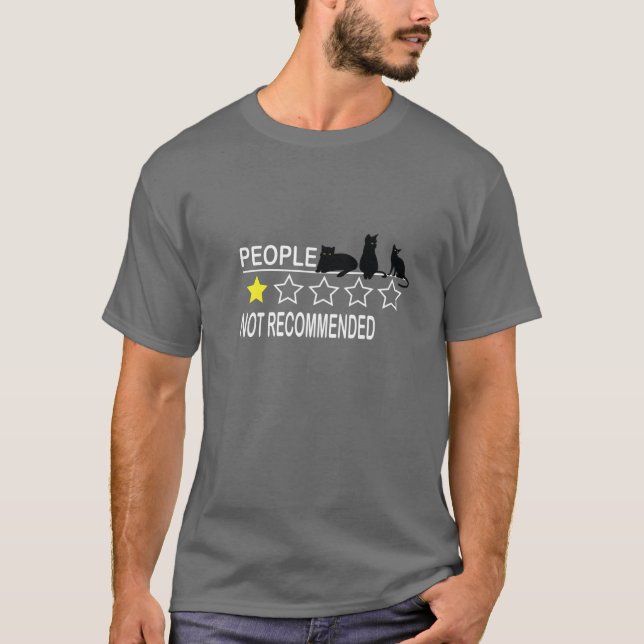 Funny Cat Lovers Gifts Tee (Front)