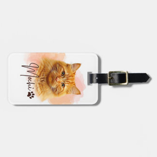 Funny Cat Lover's Luggage tags – Mochi