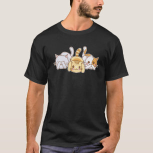 Funny Cat Lovers - See No Evil, Hear No Evil, Spea T-Shirt