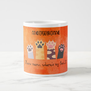 Funny Cat, Meow Some, Cat Lover Mug Specialty Mug