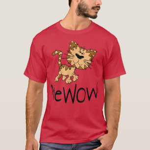 Funny Cat Mewow Kitten  T-Shirt