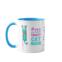 Funny CAT MOM Birthday From The HUSBAND To WIFE