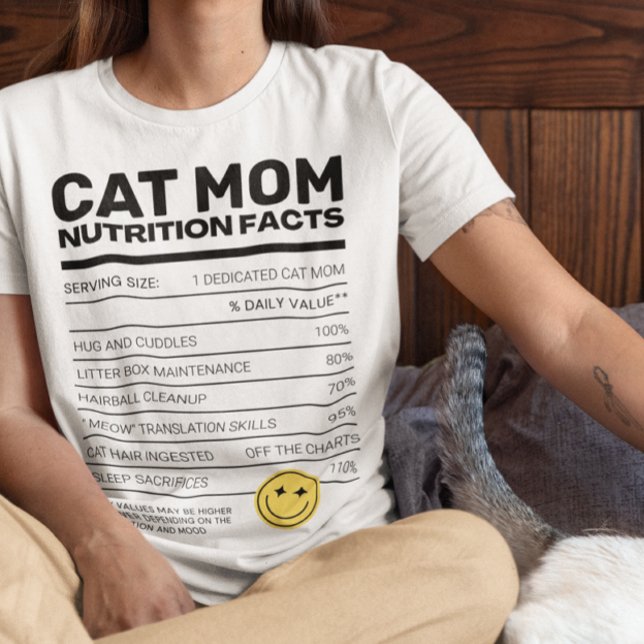 Funny Cat Mom | Cat Lover | Crazy Cat Lady T-Shirt (Creator Uploaded)