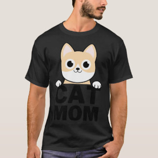 Funny Cat Mom T-Shirt