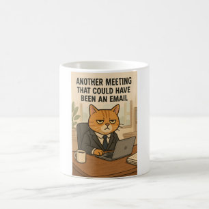 Funny cat mug