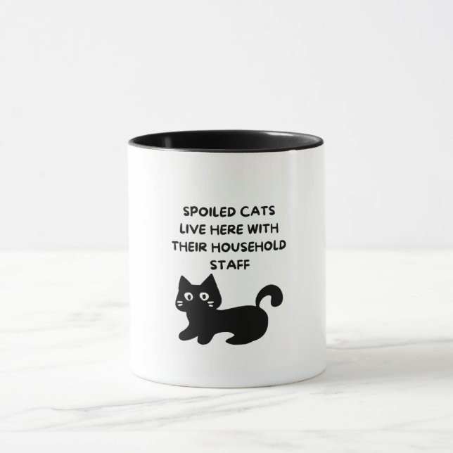 Funny Cat Mug (Center)