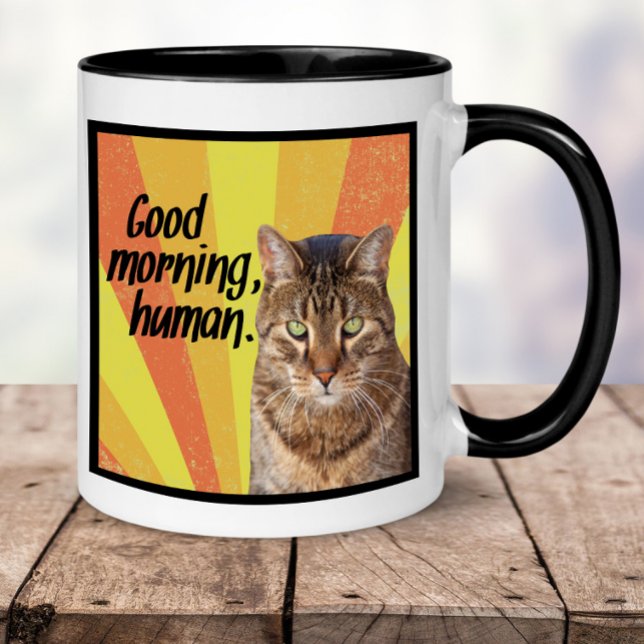 Funny Cat Mug | Cat photo mug with funny saying (Creator Uploaded)