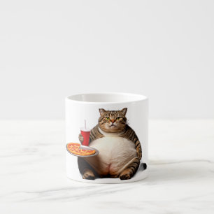 Funny Cat Mug – Pizza Lover Gift Coffee Cup