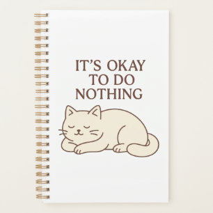 Funny Cat Notebook – Cute Journal for Cat Lovers Planner