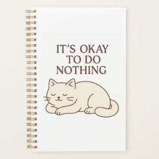 Funny Cat Notebook – Cute Journal for Cat Lovers Planner