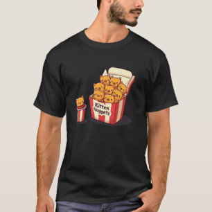 Funny Cat Owner Kitten Nuggets Food Pun Cat Lover T-Shirt