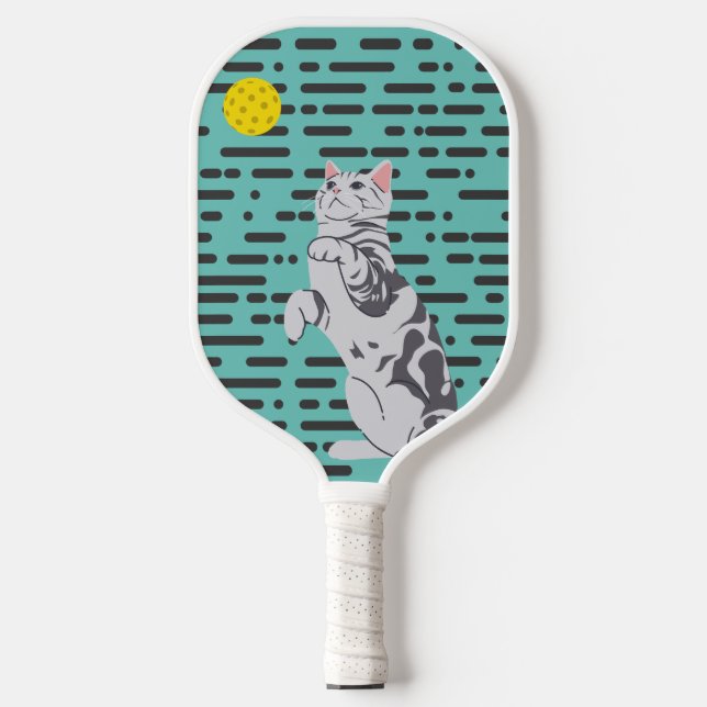 Funny Cat Pickleball Paddle (Front)