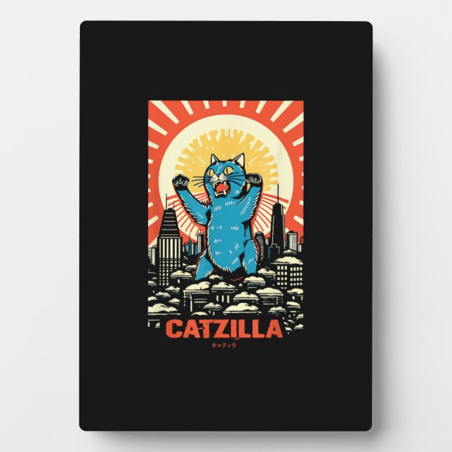 Funny Cat Plaque (Front)