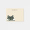 funny cat post it notes black cat