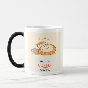 Funny Cat Quote Design Cute Cat Lover Printable Magic Mug