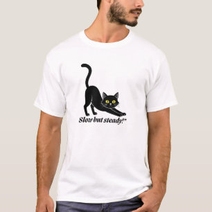 Funny Cat Quote T-Shirt Front and Back