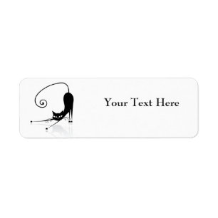 Funny Cat Return Address Labels