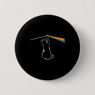 Funny Cat Rock Music Gift Women Kids Men Autism Fu 2 Inch Round Button