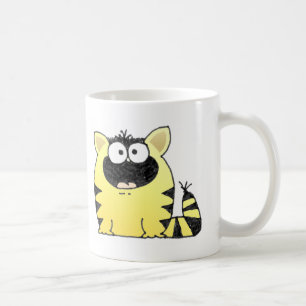 Funny Cat Surprise Coffee Mug