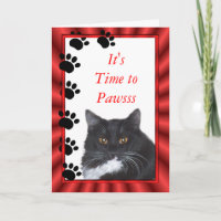 Funny Cat Sylvester card-customize any occasion