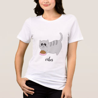Funny Cat t-Shirt, Cat Vibes Top