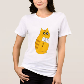 Funny Cat t-Shirt, Hangry Cat Top