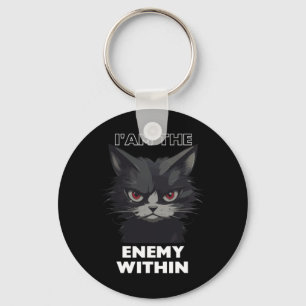 Funny Cat Trump Baby Funny Vote For Trump Cats 202 Keychain