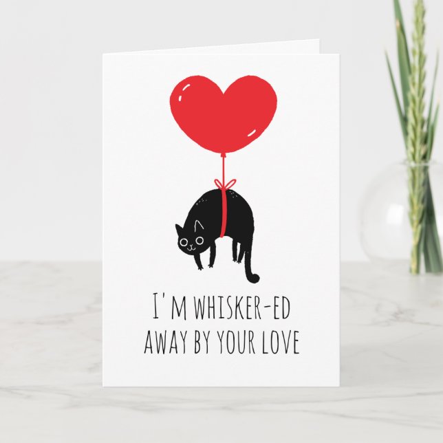 funny cat valentine cards (Front)