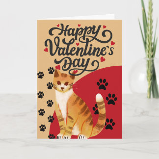 Funny Cat valentine's day cards