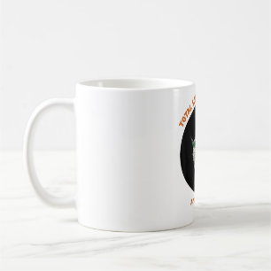 Funny Cat Watching Total Solar Eclipse 2024  Coffee Mug