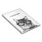 Funny cat wearing glasses photo notebook design