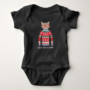 Funny Cat Wearing Glasses, Ugly Christmas Sweater