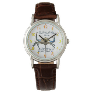 Funny Catching Crabs, Ladies Wristwatch