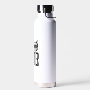 Funny Catfather Vintage Cat Quote Graphic Shirt_1 Water Bottle