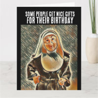 FUNNY CATHOLIC NUN BIRTHDAY