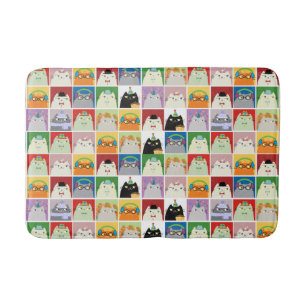 Funny Cats Bath Mat