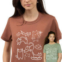 Funny Cats Doodles 