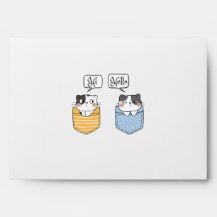 funny cats envelope