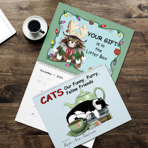 Funny Cats Humour Calendar 2026