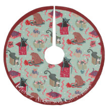 Funny Cats in Christmas Boxes Personalized