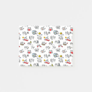 Funny cats, milk and magic. post-it notes