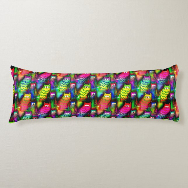Funny Cats Pattern-54578 Body Pillow (Front)