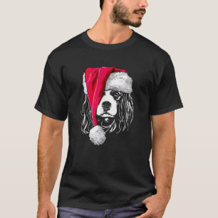 Funny Cavalier King Charles Spaniel Christmas Dog  T-Shirt