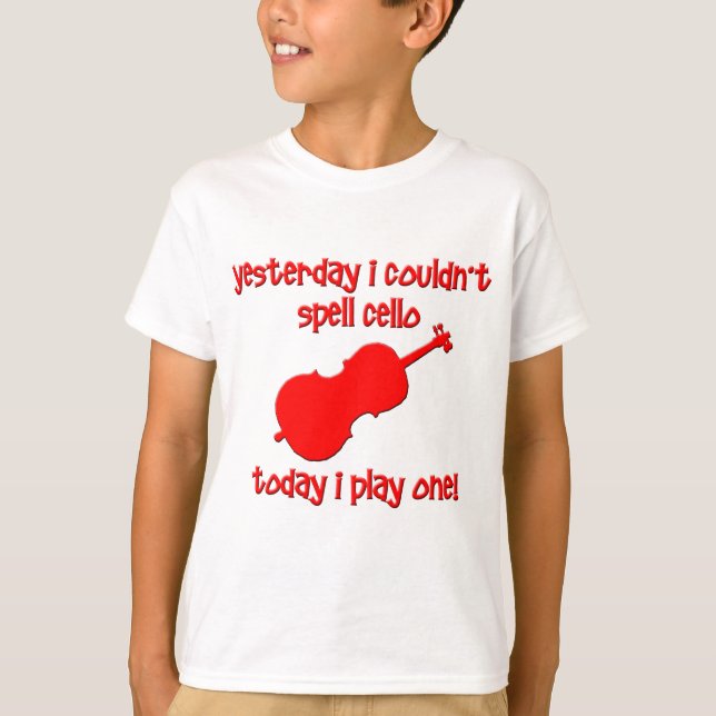 funny cello T-Shirt (Front)