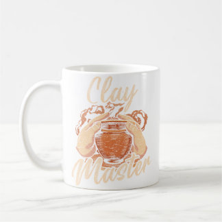 Funny Ceramic Clay Master Pottery Coffee Mug
