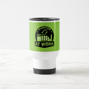 Funny Certified Auditor Gift Travel Mug