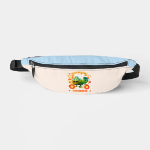 Funny Chameleon Good Morning Sunshine Fanny Pack