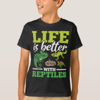 Funny Chameleon Snake Gecko Turtle Reptile Lover